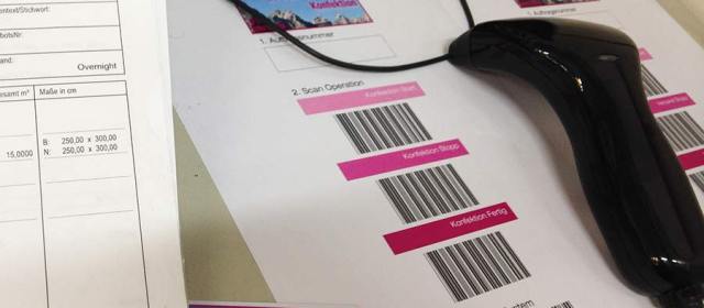 Betriebsdatenerfassung per Barcode